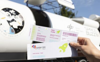 SpaceBuzz Rakete besucht die Junior Uni Daun – Ein interaktives Weltraumabenteuer