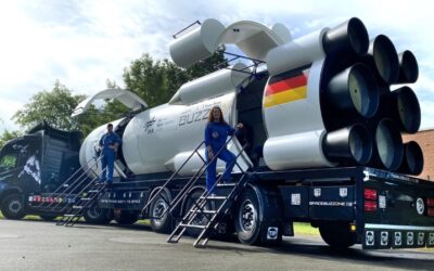 SpaceBuzz One des Deutschen Zentrums für Luft- und Raumfahrt e.V. (DLR) landet in Daun
