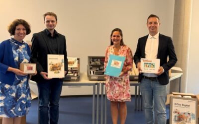 Junior Uni Daun erhält als außerschulischer Lernort Materialsets aus dem MINT-Regionalpatenprogramm des rheinland-pfälzischen Bildungsministeriums