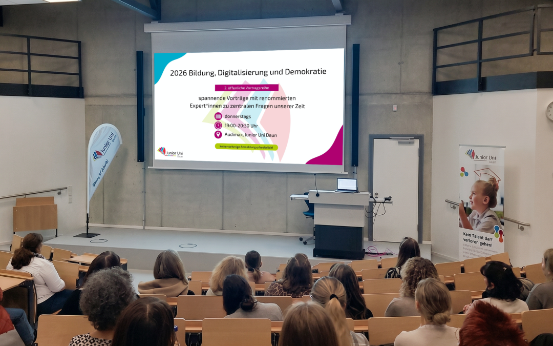 2026 Bildung, Digitalisierung und Demokratie – 2. öffentliche Vortragsreihe der Junior Uni Daun