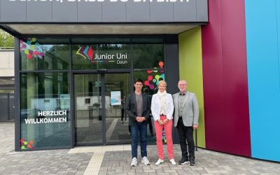 Besuch der Universität Trier in der Junior Uni Daun
